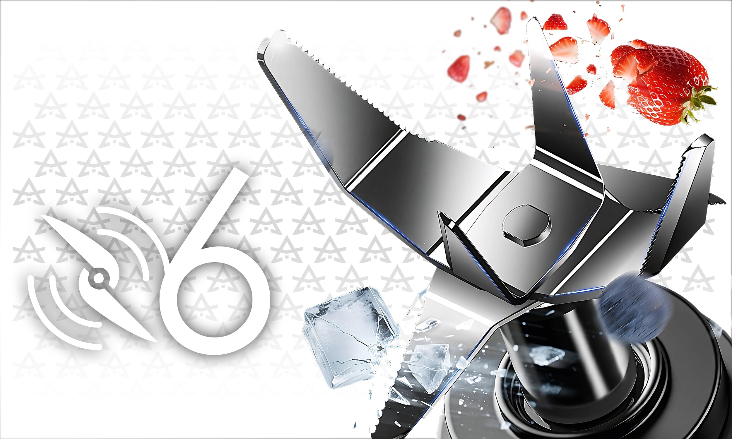 Blender Kielichowy 1500W Szklany 1,5l Bidon 600ml Ostrza Tytanowe Mocny