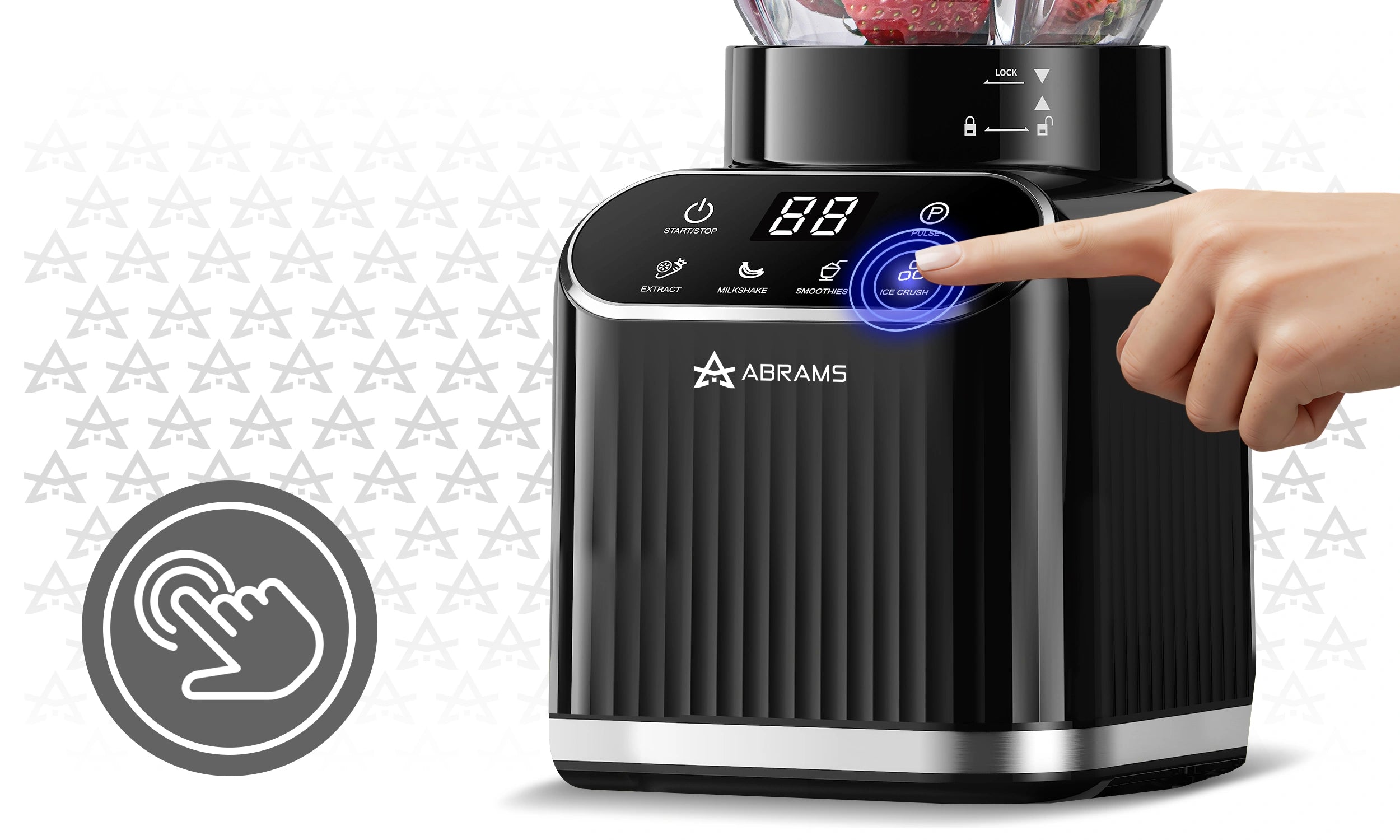 Blender Kielichowy 1500W Szklany 1,5l Bidon 600ml Ostrza Tytanowe Mocny