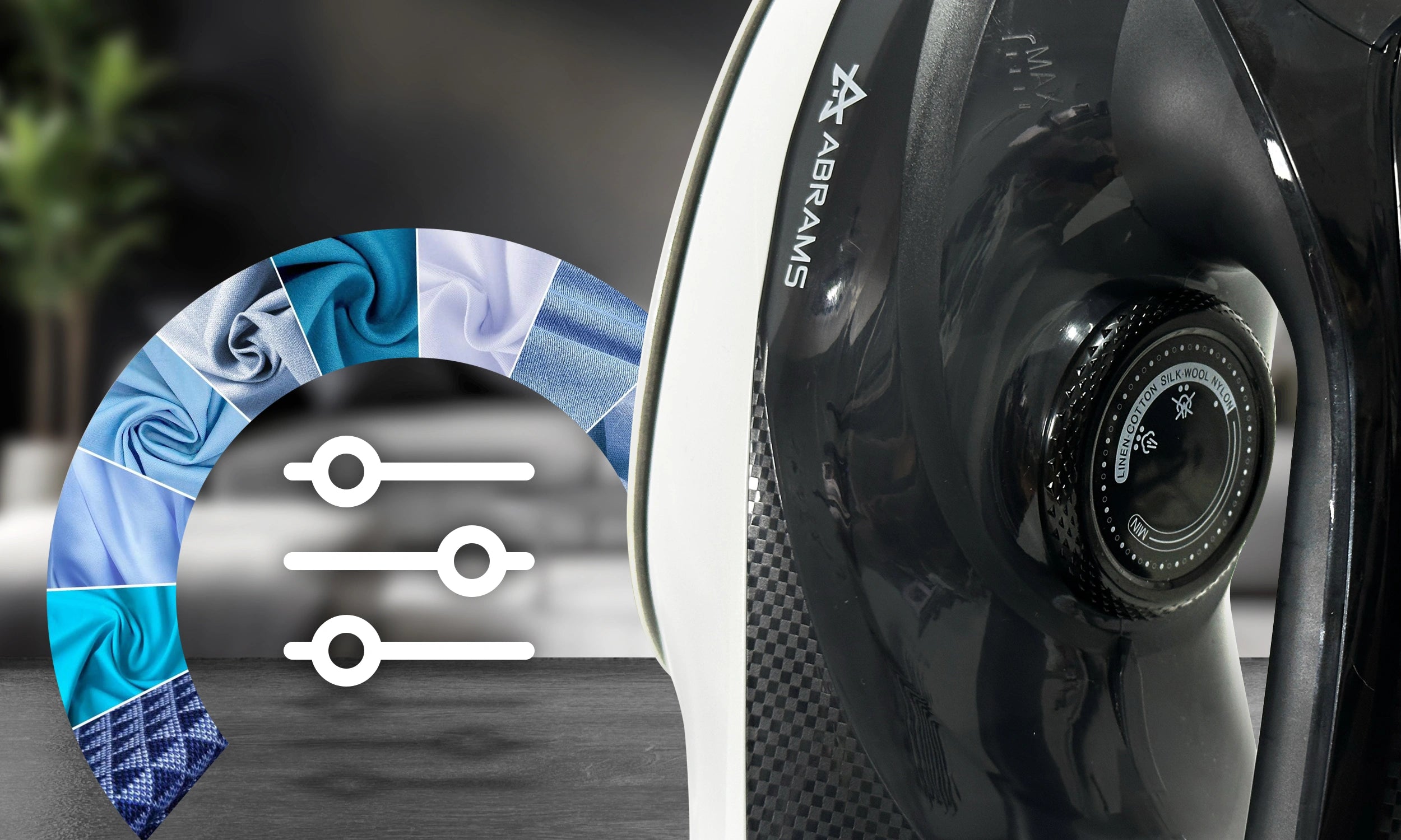 Żelazko Parowe 3000w Ceramiczne Anti Drip Anti Calc Ręczne Mocne