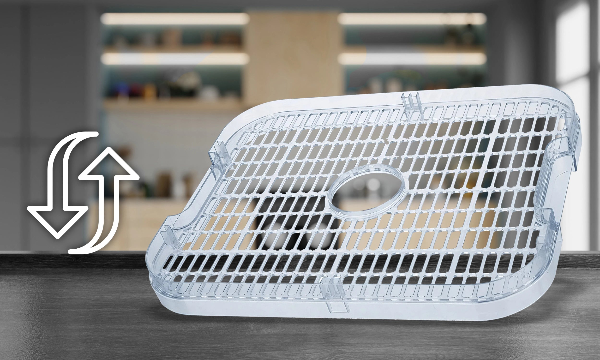 Suszarka Do Grzybów Warzyw i Owoców 600W Regulacja Temperatury Timer 5 Sit