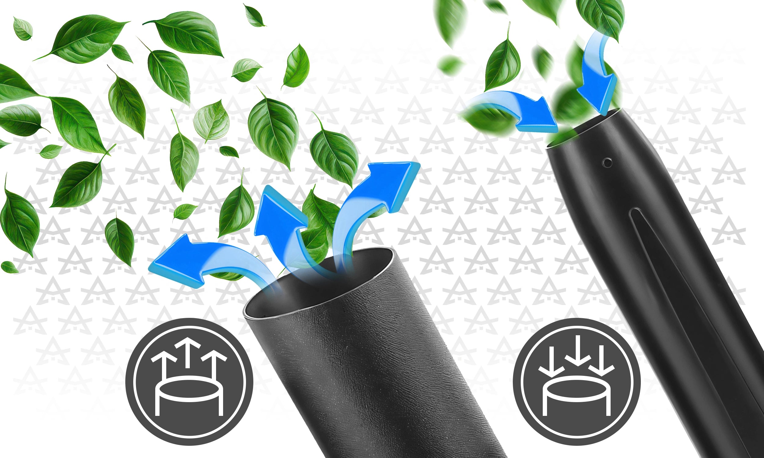 Dmuchawa Spalinowa Do Liści Ogrodowa Dmuchawa z Rozdrabniaczem Odkurzacz